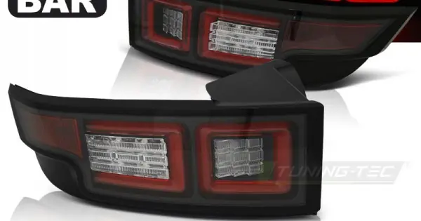 Super ofertă Set Stopuri LAND ROVER RANGE ROVER EVOQUE 11-18 negru Led