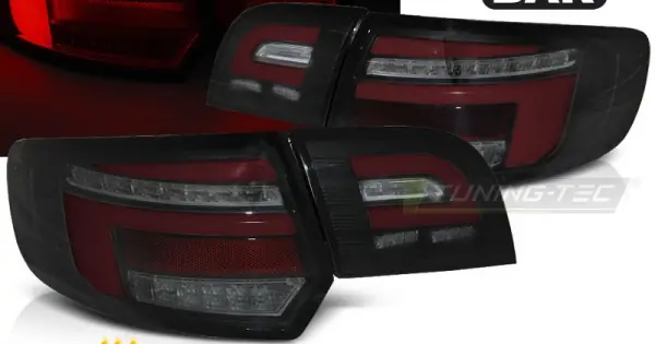 Stopuri fumurii cu led bar dinamic SEQ compatibil cu AUDI A3 8P 5D 08-12 Disponibil imediat