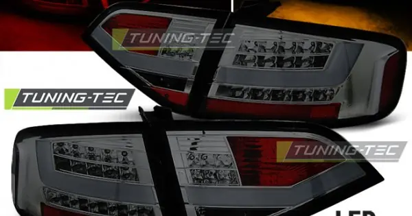Stopuri led fumuriu compatibil cu AUDI A4 B8 08-11 SEDAN Bestseller