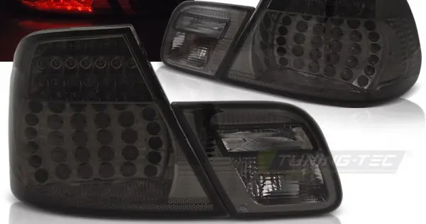 Stopuri led fumuriu compatibil cu BMW E46 04.03-06 COUPE Promoție