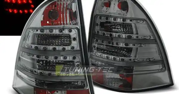 Stopuri led fumuriu compatibil cu MERCEDES C-KLASA W203 KOMBI 00-07 Transport gratuit