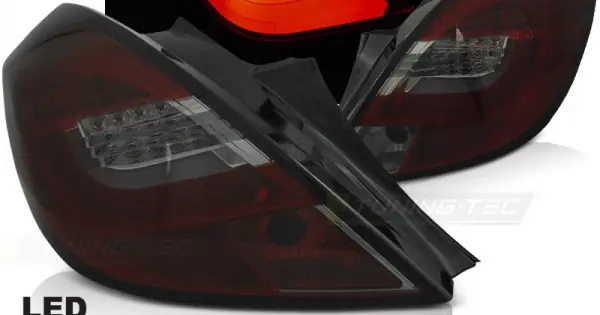 Mai ieftin Set Stopuri OPEL CORSA D 3D 04.06-14 RED fumuriu Led BAR