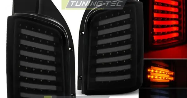 Stopuri led fumuriu negru compatibil cu VW T5 04.03-09 / 10-15 TRANsportER Plată securizată