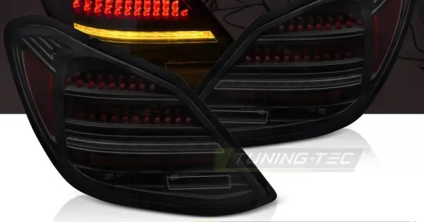 Premium Stopuri led fumuriu RED SEQ compatibil cu MERCEDES C-CLASS W205 14-21