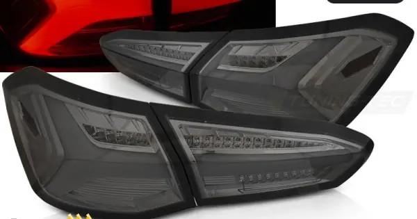 Plată securizată Stopuri led fumuriu SEQ compatibil cu FORD FOCUS 4 18-21 HATCHBACK