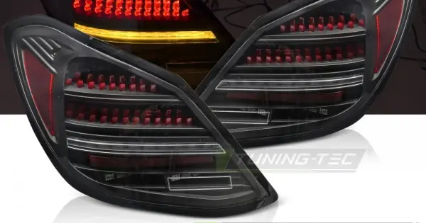 Stopuri led negru RED SEQ compatibil cu MERCEDES C-CLASS W205 14-21 Preț mic