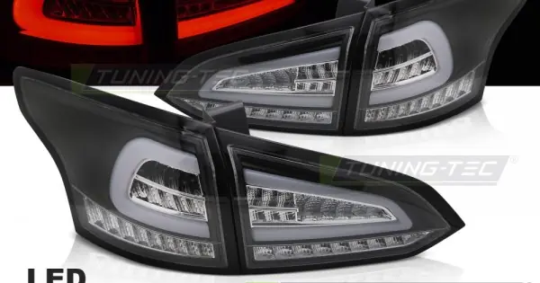 Stopuri led negru SEQ compatibil cu FORD FOCUS MK 3 SW 11-18 Preț promoțional