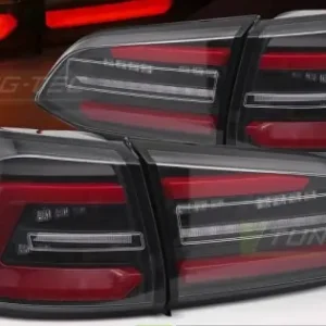 Stopuri led negru W/REDSEQ compatibil cu VW GOLF 7 17-19 SW Mai ieftin