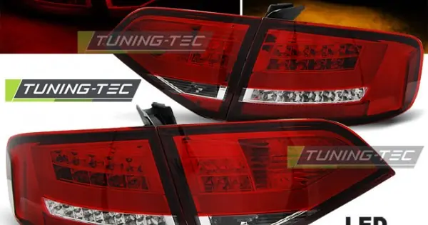 Stopuri led rosu compatibil cu AUDI A4 B8 08-11 SEDAN Doar azi