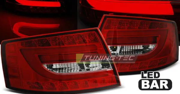 Stopuri led rosu compatibil cu AUDI A6 C6 SEDAN 04.04-08 7PIN Lichidare de stoc