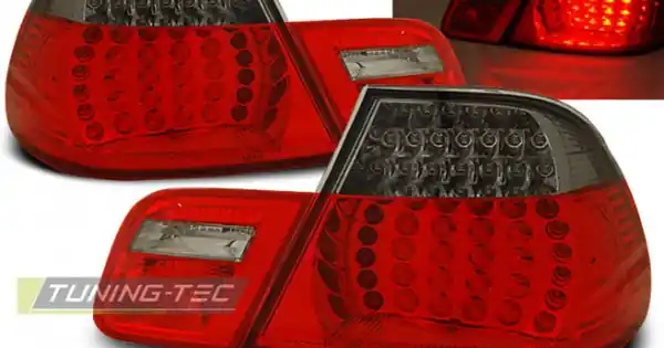 Stopuri led rosu fumuriu compatibil cu BMW E46 04.99-03.03 COUPE Retur ușor