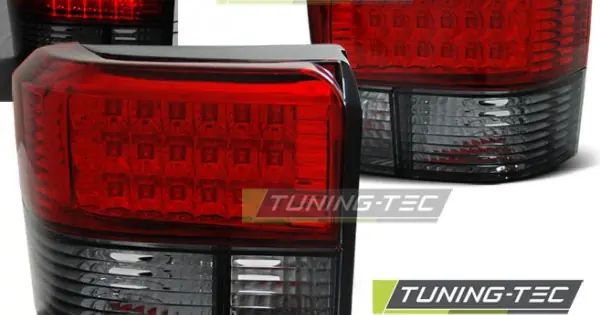 Stopuri led rosu fumuriu compatibil cu VW T4 90-03.03 Plată securizată