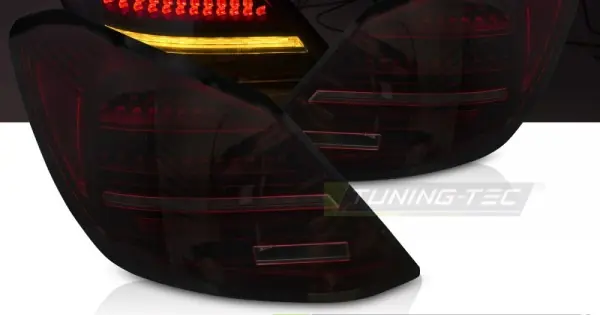 Ofertă specială Stopuri led rosu fumuriu SEQ compatibil cu MERCEDES C-CLASS W205 14-21