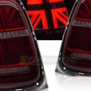 Stopuri led rosu fumuriu SEQ compatibil cu MINI COOPER F55 F56 F57 14-17 6-PIN Preț redus