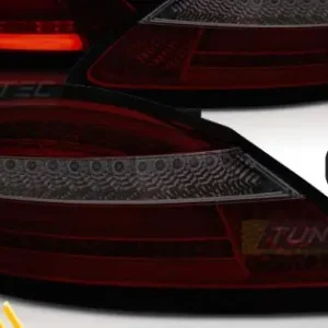 Stopuri led rosu fumuriu SEQ compatibil cu PORSCHE BOXSTER 987 / CAYMAN 05-08 Retur ușor
