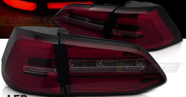 Stopuri led rosu fumuriu SEQ compatibil cu VW GOLF 7 17-19 SW Ofertă