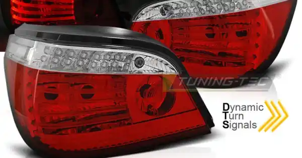 Plată sigură Stopuri led rosu SEQ compatibil cu BMW E60 07.03-07