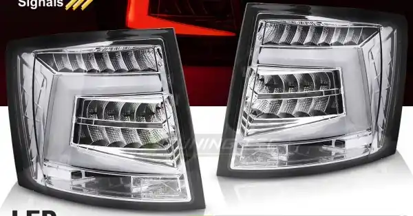 Stopuri tub led crom compatibil cu SKODA OCTAVIA III 16-20 SW OEM Led Calitate înaltă