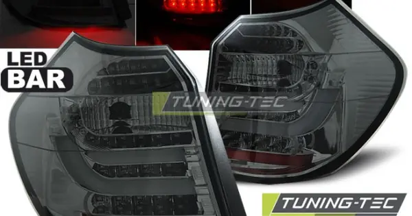 Stopuri tub led fumuriu compatibil cu BMW E87/E81 09.07-11 LCI Expediere rapidă
