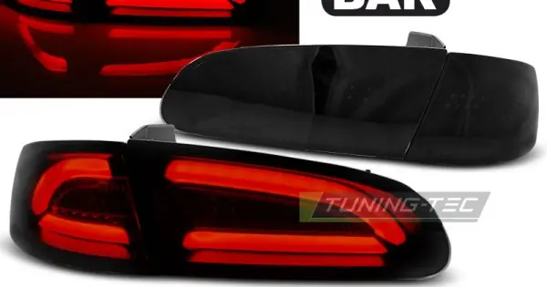Plată securizată Stopuri tub led fumuriu compatibil cu SEAT IBIZA 04.02 -08