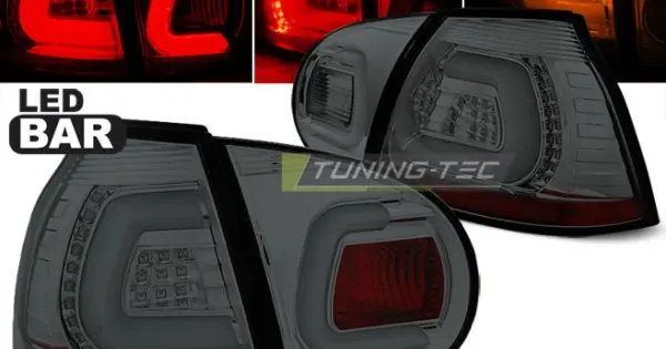 Expediere rapidă Stopuri tub led fumuriu compatibil cu VW GOLF 5 10.03-09