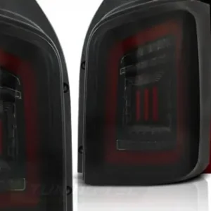 Stopuri tub led fumuriu negru rosu compatibil cu VW T5 04.03-09 / 10-15 Reducere