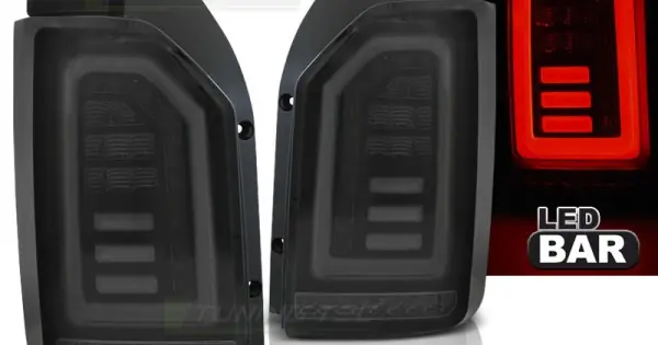 Cumpără acum Stopuri tub led fumuriu negru WHITE compatibil cu VW T6 15-19