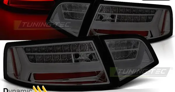 Stopuri tub led fumuriu SEQ compatibil cu AUDI A6 08-11 SEDAN Cumpărături sigure