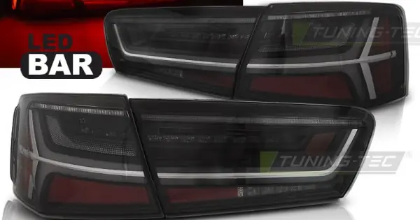 Transport gratuit Stopuri tub led fumuriu SEQ compatibil cu AUDI A6 C7 11-14 sedan