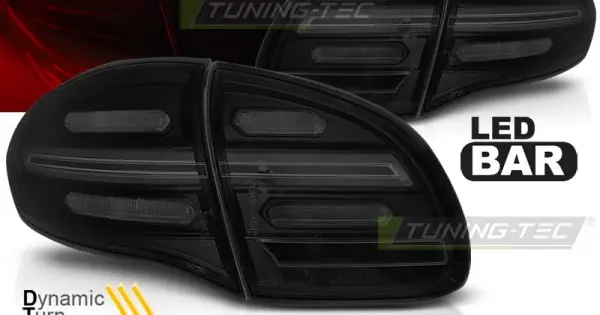 Stopuri tub led fumuriu SEQ compatibil cu PORSCHE CAYENNE 10-15 Chilipir