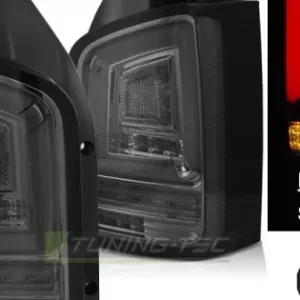 Stopuri tub led fumuriu SEQ compatibil cu VW T5 04.03-09 Expediere rapidă
