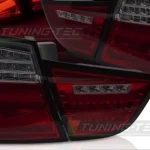 Discount Stopuri tub led rosu fumuriu SEQ compatibil cu BMW E90 09-11