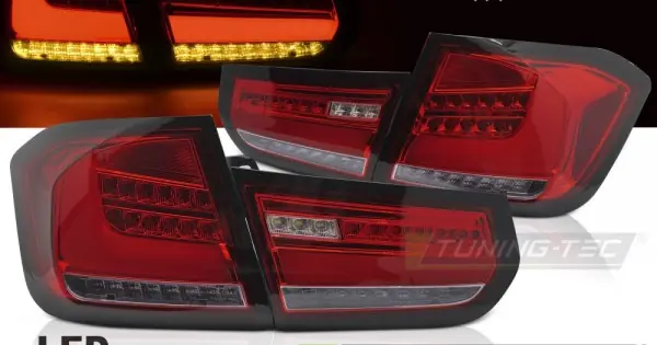 Livrare rapidă Stopuri tub led rosu SEQ compatibil cu BMW F30 11-15