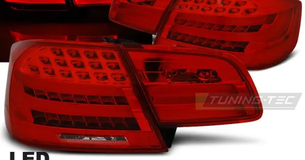 Ieftin Stopuri tub led rosu-alb compatibil cu BMW E92 09.06-03.10