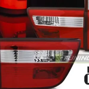 Stopuri tub led rosu-alb compatibil cu BMW X5 E53 09.99-10.03 Livrare rapidă
