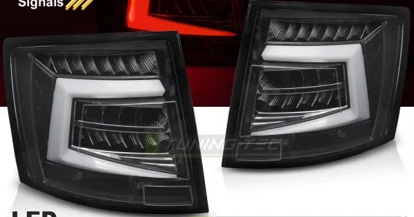 Lichidare de stoc Stopuri tub led negru compatibil cu SKODA OCTAVIA III 12-20 SW OEM BULB