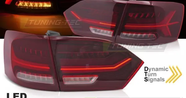 Retur gratuit Stopuri tub led rosu-alb compatibil cu VW JETTA VI 11-18