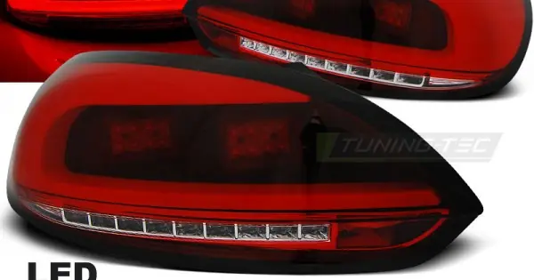 Super ofertă Stopuri tub led rosu-alb compatibil cu VW SCIROCCO III 08-04.14