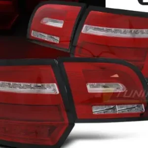 Stopuri tub led rosu-alb SEQ compatibil cu AUDI A3 8P 5D 03-08 Discount