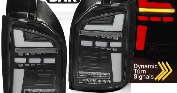 Ultima șansă Stopuri tub led negru SEQ compatibil cu VW T6.1 20- OEM BULB