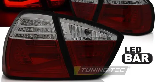 Ultima șansă Stopuri tub led rosu fumuriu compatibil cu BMW E90 03.05-08.08