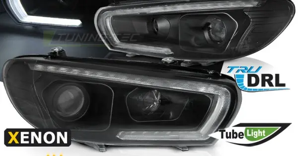 XEONON Faruri TUBE SEQ Led negru compatibil cu VW SCIROCCO 08-04.14 Reducere