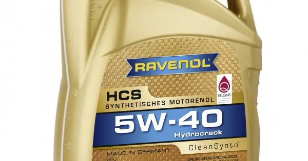 Preferatul clienților Ravenol HCS 5W‑40 4L – Ulei motor sintetic CleanSynto®, VW 502.00 / MB 229.3 / Renault RN0700