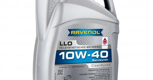 Popular RAVENOL RAV LLO 10W40 5L – Ulei Motor Semi‑Sintetic Benzină și Diesel