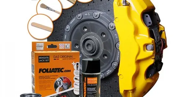 Vopsea etriere Foliatec SPEED YELLOW GLOSSY Ultima șansă