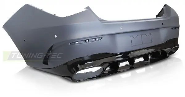 Super ofertă Bara spate sport negru compatibil cu MERCEDES CLA W118 19-23