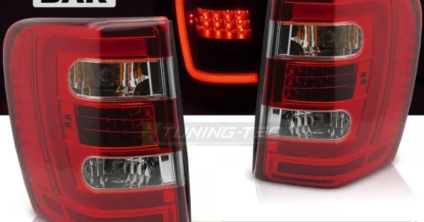 Chilipir CHRYSLER JEEP GRAND CHEROKEE 99-05.05 rosu-alb Led