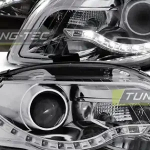 Expediere rapidă Faruri DAYLIGHT crom compatibil cu AUDI A4 B7 11.04-03.08