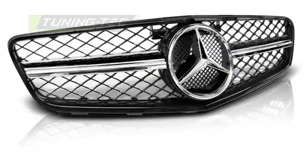 Cumpără acum Grila radiator negru lucios-crom compatibil cu MERCEDES W204 07-14