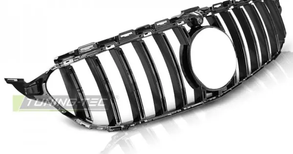 Grila radiator negru lucios compatibil cu MERCEDES W205 18- Livrare gratuită
